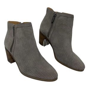 Lucky Brand Petre Suede Booties Size 7.5